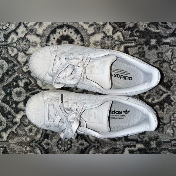 Adidas White/Grey Sneakers - Picture 1 of 6